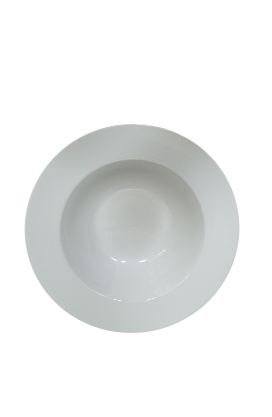 BergHOFF Porcelain Pasta Bowl Salad Serving Dish White Plate 12" NWOB